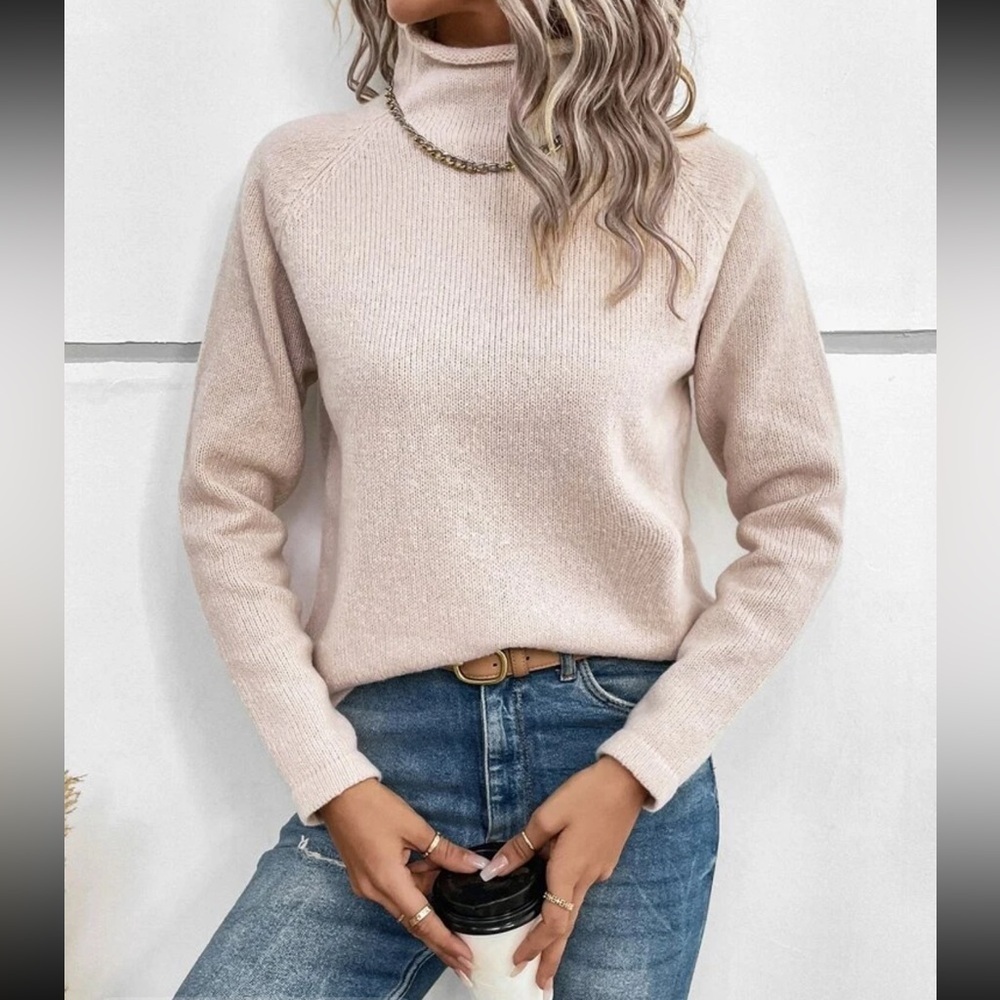 Raglan Sleeve Sweater Size M